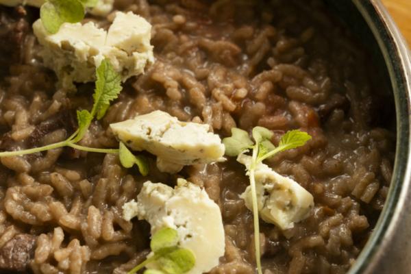 Risotto con stracotto di Cinghiale e gorgonzola Salerno Centro